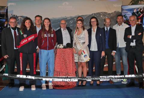 Presentazione Tour de Ski Combinata Nordica e Marcialonga (foto Newspower)
