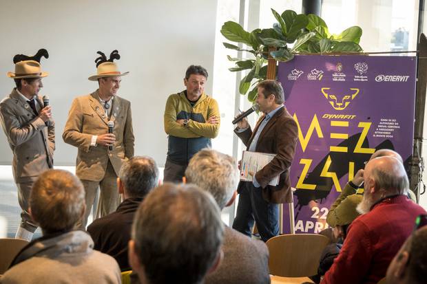 Presentazione Trofeo Mezzalama a Milano (foto organizzazione)