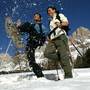 Racchette da neve in Val d'Ega
