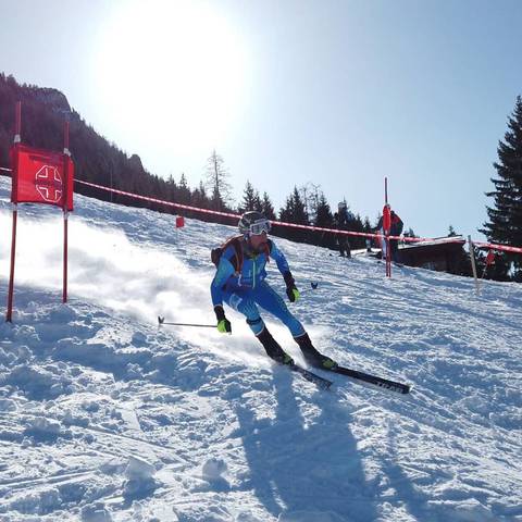 Robert Antonioli terzo nella Sprint di Berchtesgaden (foto skimo stats)