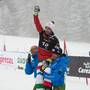 Roland Fischnaller e Cesare Pisoni, il binomio vincente dello snowboard italiano (foto Miha Matavz)