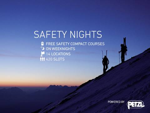Safety Nights con Ortovox e Petzl