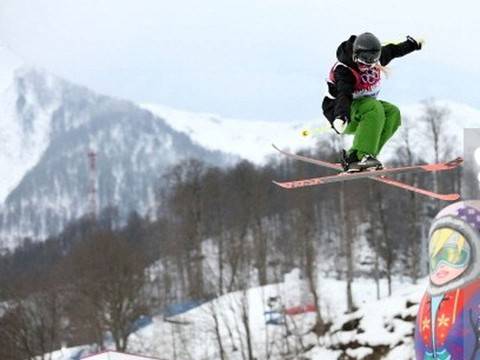 Silvia Bertagna alle Olimpiadi di Sochi (foto Ian MacNicol)