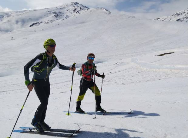 Ski Alp Everesting Pian Mune con Marco Galliano e Massimo Vanzetti (foto Pian Mune) (1)