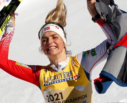 Therese Johaug campionessa mondiale sui 10km (foto fb Johaug)