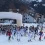 Torgnon partenza Ski ALp Race d'inizio anno