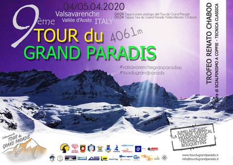 Tour du Grand Paradis Trofeo Renato Chabod locandina 2020