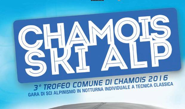 Volantino chamois ski alp