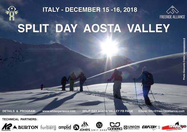 Volantino Split Day Aosta Valley