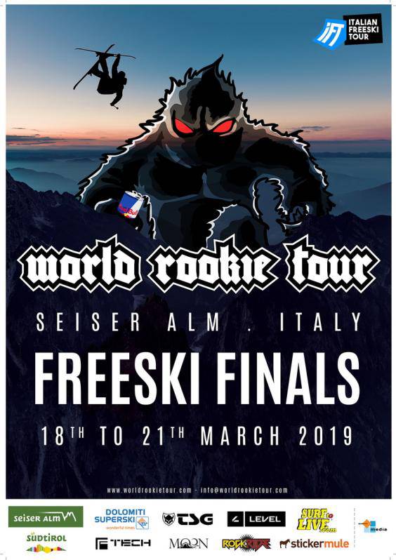 World Rookie Tour Freeski Finals Alpe di Siusi