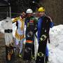 Podio dei Campionati Italiani di snowboard alpinismo a Filettino